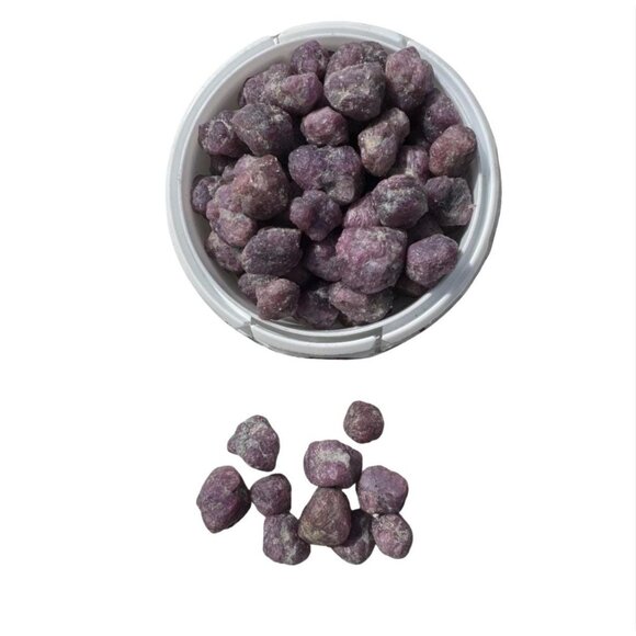 100 carats of Ruby Rough Crystals - Multiple Available - Picture 3 of 3